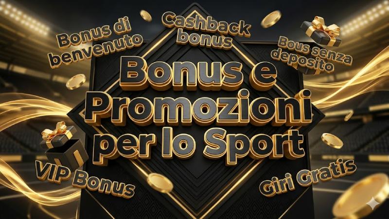 Bonus e promozioni per lo sport